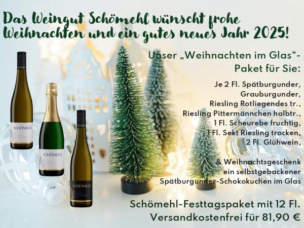 Weihnachten im Glas-Paket